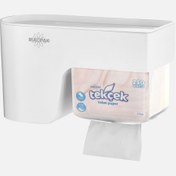 Resim Rulopak Multitask Tek Çek Tuvalet Kağıdı Dispenseri 
