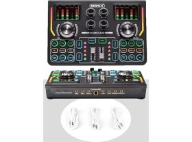 Resim Cx1 Titanium Set Efektli Ses Kartı Mikrofon Kulaklık Stand Kayıt Canlı Yayın (Pc ve Telefon) 