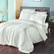 Resim Maxstyle Jakarlı Saten Soho Krem Double Nevresim Takımı 