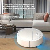 Resim Pil Olmadan Kompakt Mini Robot Süpürge - Ev Temizliği İçin Mükemmel, Güçlü Emiş Kabiliyetine Sahip, Evler, Oteller, Ofisler ve Daha Fazlası İçin İdeal. 