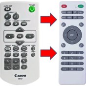 Resim Canon LV-RC03 RC04 RC05 RC06 RC07 8227A 7292A 7390M 8235UST Projeksiyon Kumandası 