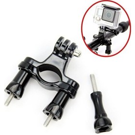 Resim Gopro Aksiyon Kamera Motor Bisiklet Gidon Bağlantı Aparatı Gp01 