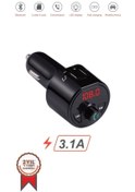 Resim G10 PD Şarj Özellikli Dijital Göstergeli Bluetooth Fm Transmitter Siyah Torima