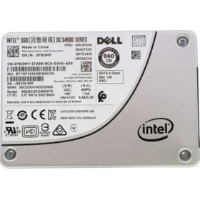 Resim DELL İNTEL DC S4600 Series 960GB Sata 6Gbps 2.5" Server Sunucu SSD SSDSC2KG960G7R J66336-002 0TR3MY 