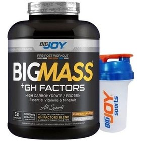 Resim Bigjoy Sport Bigmass Gainer + Gh Factors Çikolata 3000 Gr 