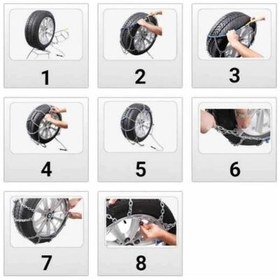 Resim Otolaria Kar Zıncırı Serme 8,5 X 17,5 Mefatech 