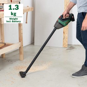 Resim Bosch Akülü Elektrikli Süpürge (0.5 L Hazne, 15.3 x 5.8 x 8.3 cm, 18 Volt, Akü dahil değildir) 