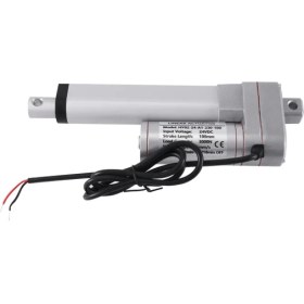Resim Skyeyyt 24V Dc Elektrikli Push Motor Mikro Tipi Hidrolik Çubuk 3000N Teleskopik Çubuk Maksimum Itme 100MM Gümüş Beyaz (Yurt Dışından) 
