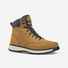 Resim Decathlon Quechua Erkek Outdoor Kar Botu - Su Geçirmez - Deri - Kahverengi - NH500 