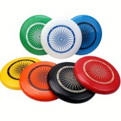 Resim Profesyonel Spor Uçan Disk 27cm PE Profesyonel Yetişkin Yarış Plastik Uçan Disk Standart Plaj Ekstrem Uçan Disk 