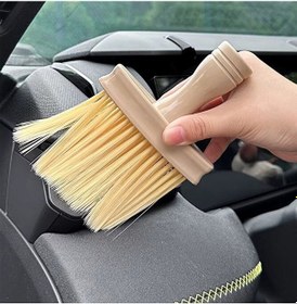 Resim Kahve Oto Araç Araba Klima Havalandırma Detaylı Temizlik Fırçası Premium Temizlik Fırça 