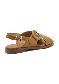 Resim Sandalet Kadın 85p6 Frau London-s Cuoio Taba 