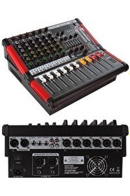 Resim Maxword RPS-6C-1000 Amfili Power 2x500W 2x99 DSP Efektli Mixer 