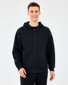 Resim Skechers M Essential Full Zip Hoodie Sweatshirt Erkek Siyah Sweatshirt S2610014-3817 Siyah 