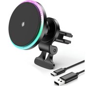 Resim PiyasaSepeti M2 Manyetik Araç Şarjı Magsafeli Güçlü Mıknatıs 