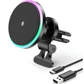 Resim PiyasaSepeti M2 Manyetik Araç Şarjı Magsafeli Güçlü Mıknatıs 