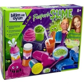Resim Sepetopia Mey Ithalat® 64739 Bilim ve Oyun - Fosforlu Slime 