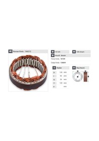 Resim 12v Alternatör Statör Bosch Tipi 120 A N11.382 