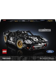 Resim LEGO® Technic™ 1966 Ford GT40 MKII Yarış Arabası 42223 – Yetişkinler için Gerçekçi Özellikler İçeren Model Yapım Seti (793 Parça) 