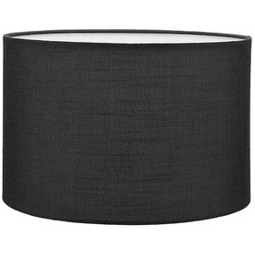 Resim Siyah Lambader Başlığı Çap 30 Cm Kumaş Silindir Lb816 