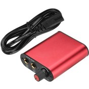 Resim Kompakt Mini Dövme Güç Kaynağı - 1.5-18v Ayarlanabilir, 90-265v Giriş, Çelik Gövde, Tüm Makinalarla Uyumlu 