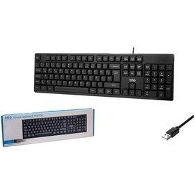 Resim Trio Trk100 USB Standart Kablosuz Klavye 