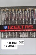 Resim İzeltaş İZELTAŞ KONTROL KALEMİ DÜZ UÇLU 135 MM 10-ADET 