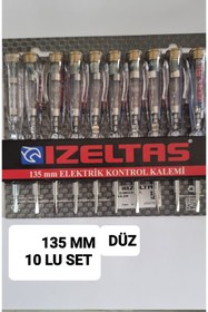 Resim İzeltaş İZELTAŞ KONTROL KALEMİ DÜZ UÇLU 135 MM 10-ADET 