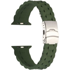 Resim Teknocep Watch 44mm Krd-72 Uyumlu Kordon-koyu Yeşil 