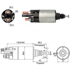 Resim Mars Otomatıgı 24v Mercedes Actros Travego 39mt 19mm Kulaksız A0011526710 
