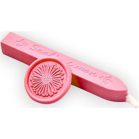 Resim Fitilli Mühür Mumu Çubuk Kiraz Çiçeği Resmi Damga Zarf Davetiye 