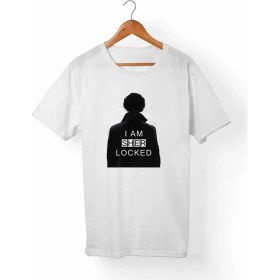 Resim Alfa Tshirt Sherlock Holmes Çocuk Beyaz Tişört 