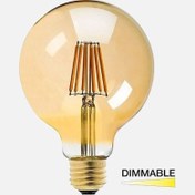 Resim Led Filament Gold Dımmerable G125 7,5W E27 2200K 