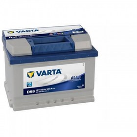 Resim Varta Blue Dynamic D59 Alçak Tip 12 V 60 Ah 540 CCA Akü 