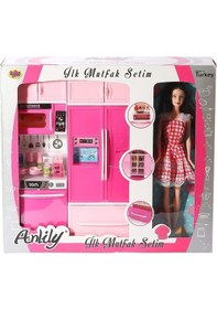 Resim 02318 Anlily Bebekli Mutfak Dolabı Oyun Seti -oydaş 