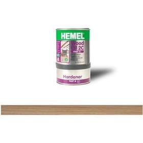 Resim Hemel Wood Oil 2c A+b Bileşen Ahşap Yağı Şeffaf 0,9 Lt 