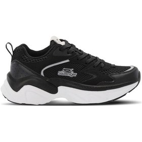 Resim Slazenger WIND Kadın Siyah / Gri Koşu & Yürüyüş Spor Ayakkabısı 