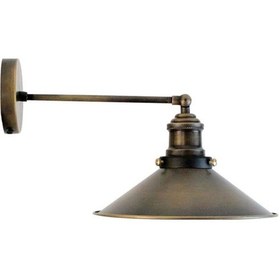 Resim Benjamin Krom Eskitme Mafsallı Dekoratif Duvar Aplik Lamba Rustik Retro Iç Mekan Hareketli Eskitme 