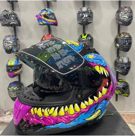 Resim MTS M-801 SNAKE Full Face Kask GONGJU 