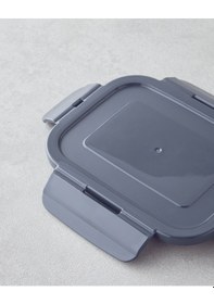 Resim English Home Fresh Ware Cam Saklama Kabı 1200 Ml Gri Gri 