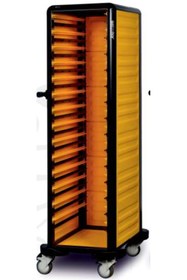 Resim Gastrolley Tekli Gn Küvet Taşıma Arabası 150 (2 Yanı+ Arka Kapalı) 