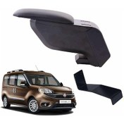 Resim 3 Tıkla Fiat Doblo 2016 Delmesiz Çelik Ayaklı Siyah Kolçak Kol Dayama 