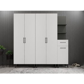 Resim Begonya Portmanto Vestiyer Ayakkabılık Fb -montaj Dahil 175cm 