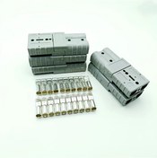 Resim Challenger 10 Adet Gri Sb 50a 6awg Ağır Hizmet Fiş Bağlantısı 4x4 Kamyon Römork Pil Güneş Karavan Rv 