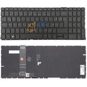 Resim Afila HP ProBook 450 G9 (6S748EA) Notebook Klavyesi (Siyah TR) 