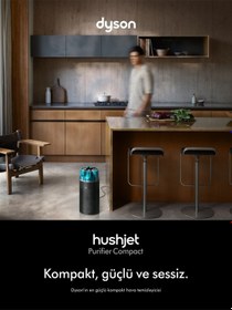 Resim Dyson Hushjet Kompakt Hava Temizleyici Siyah/turkuaz 