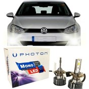 Resim Vw Golf 7 Led Xenon Sis Farı Ampulü H11 Mono Yeni Seri Beyaz 2012-2017 