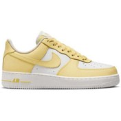 Resim Nike Air Force 1 '07 Sneaker Kadın Sarı Renk Ayakkabı 