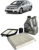 Resim Yağ Bakım Seti | Honda Civic Benzinli 2007-2012 (Mobil) 