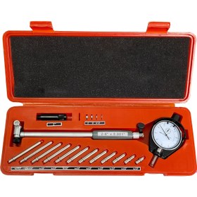 Resim 1pc Demir & Plastik 5.08cm - 15.24cm Derin Delik Dial Bore İndikatör Ölçü Aleti, 0.0cm Hassasiyetli Motor Deliği Ölçüm Aracı, Şarj Edilmeyen Manuel Çalışma, Pil Gerekmez 